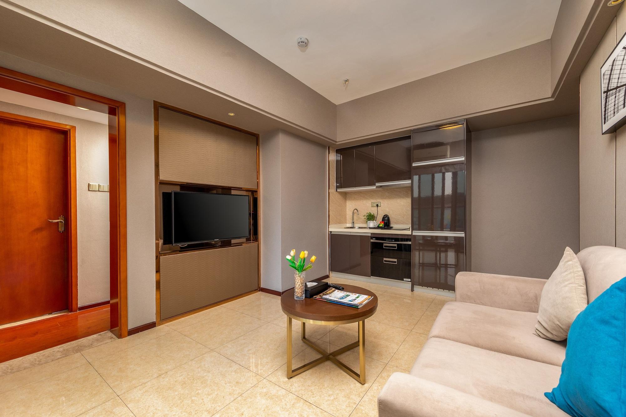 Foshan Poltton International Serviced Apartment-Canton Fair Free Shuttle Bus Bagian luar foto
