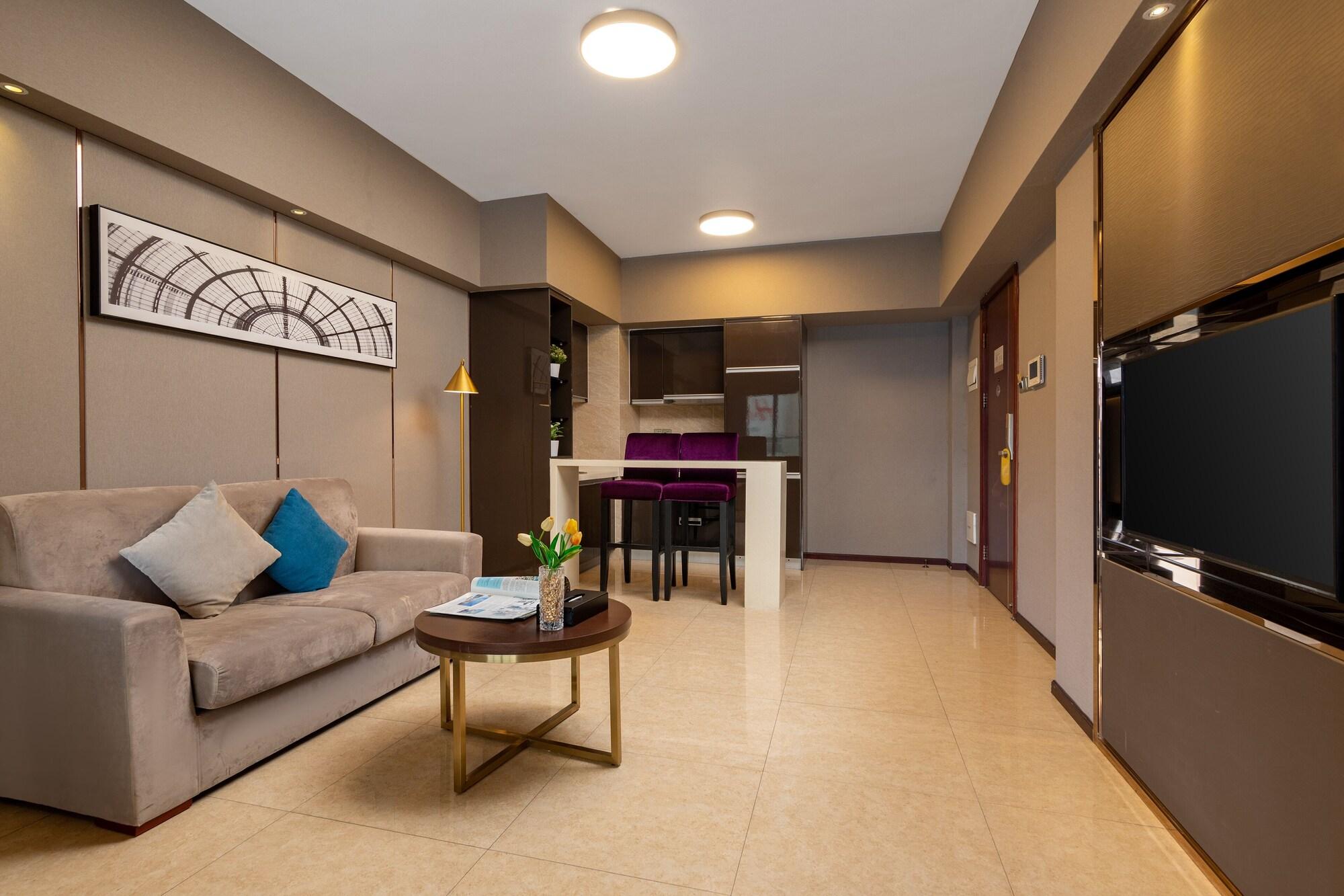 Foshan Poltton International Serviced Apartment-Canton Fair Free Shuttle Bus Bagian luar foto