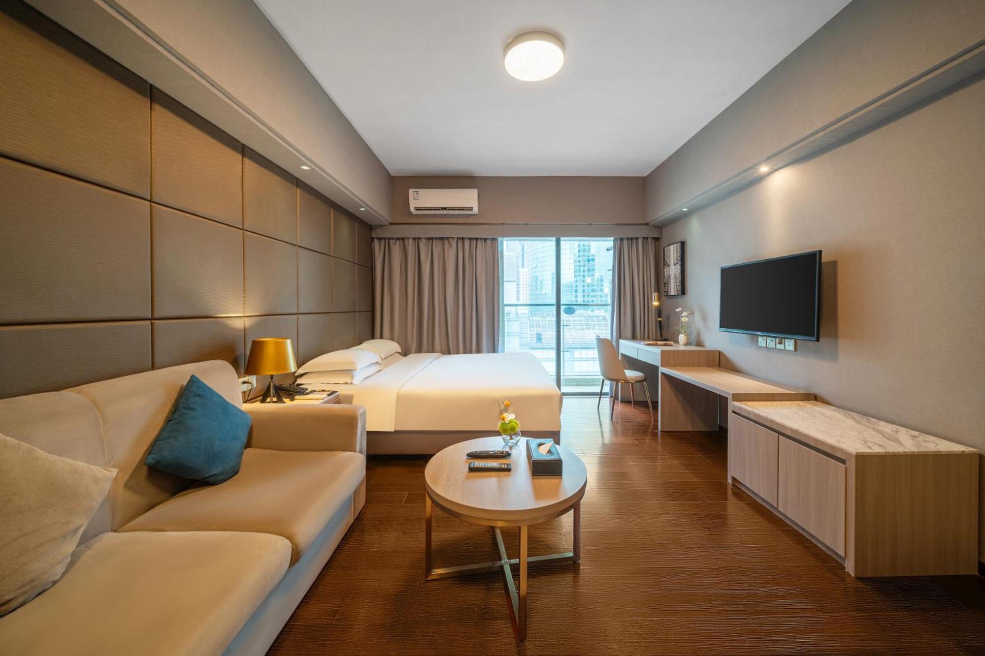 Foshan Poltton International Serviced Apartment-Canton Fair Free Shuttle Bus Bagian luar foto