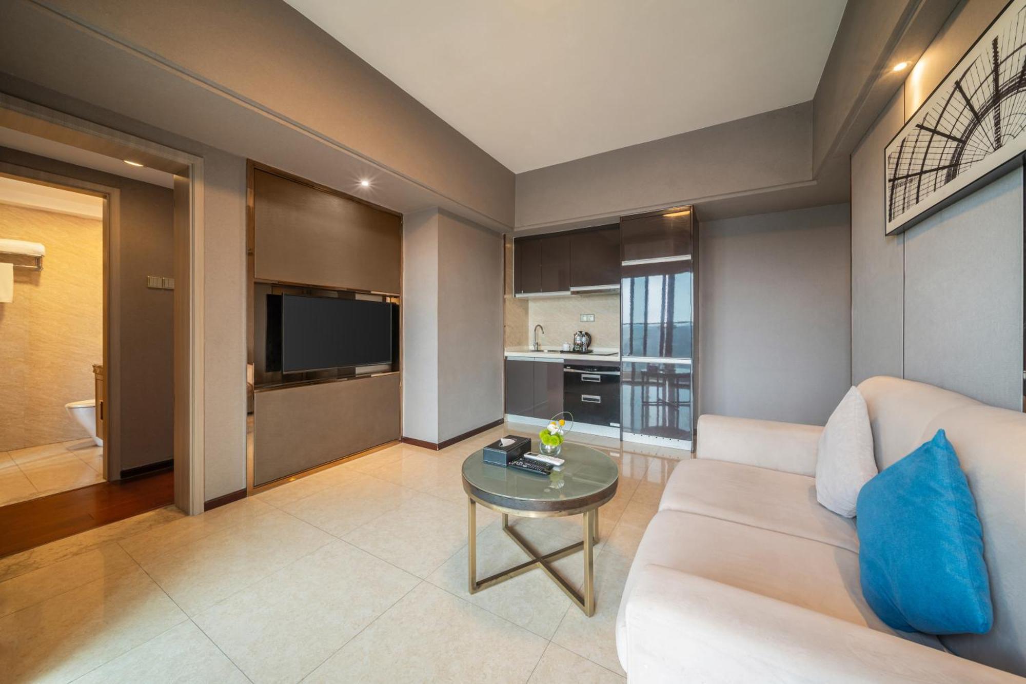 Foshan Poltton International Serviced Apartment-Canton Fair Free Shuttle Bus Bagian luar foto