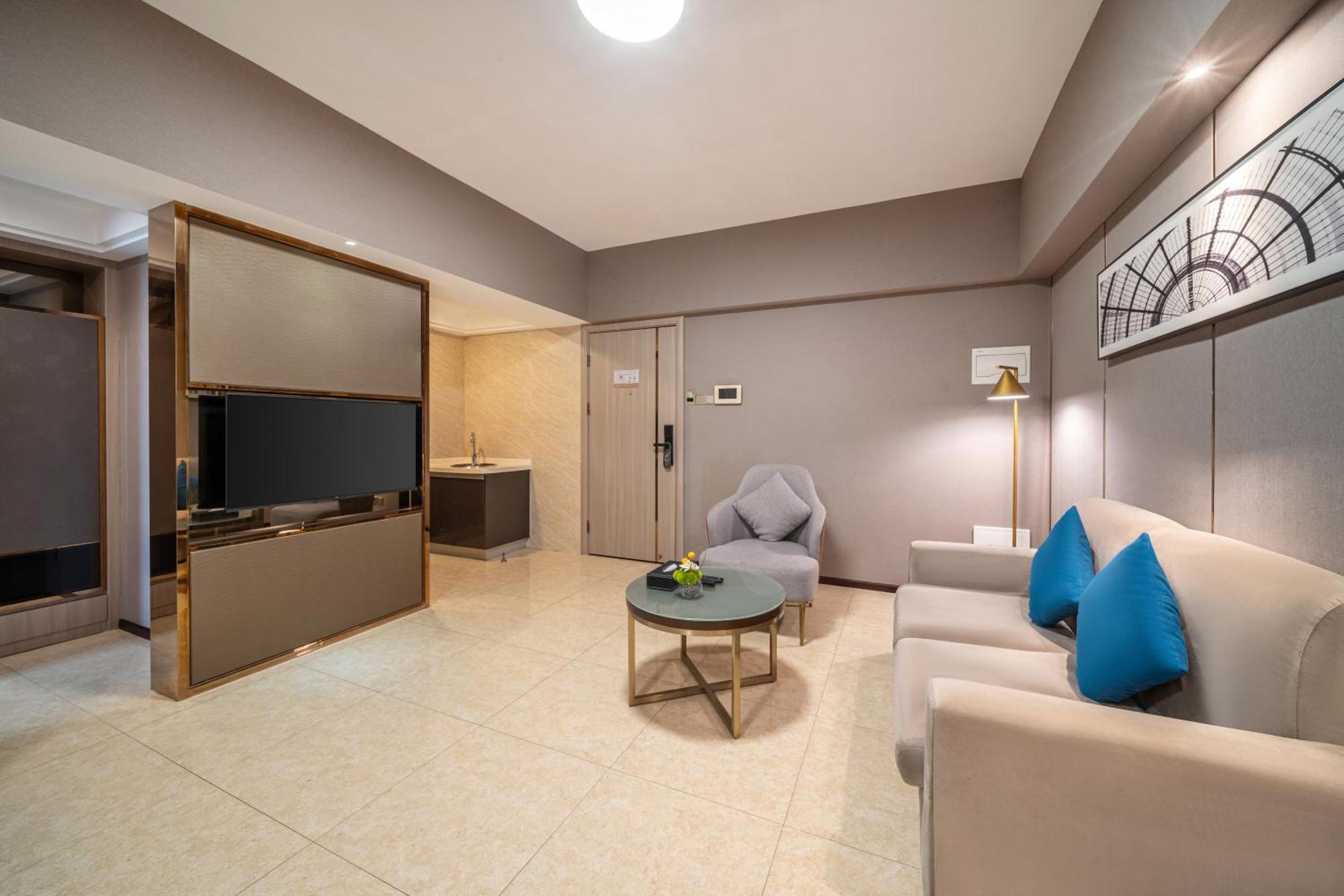 Foshan Poltton International Serviced Apartment-Canton Fair Free Shuttle Bus Bagian luar foto