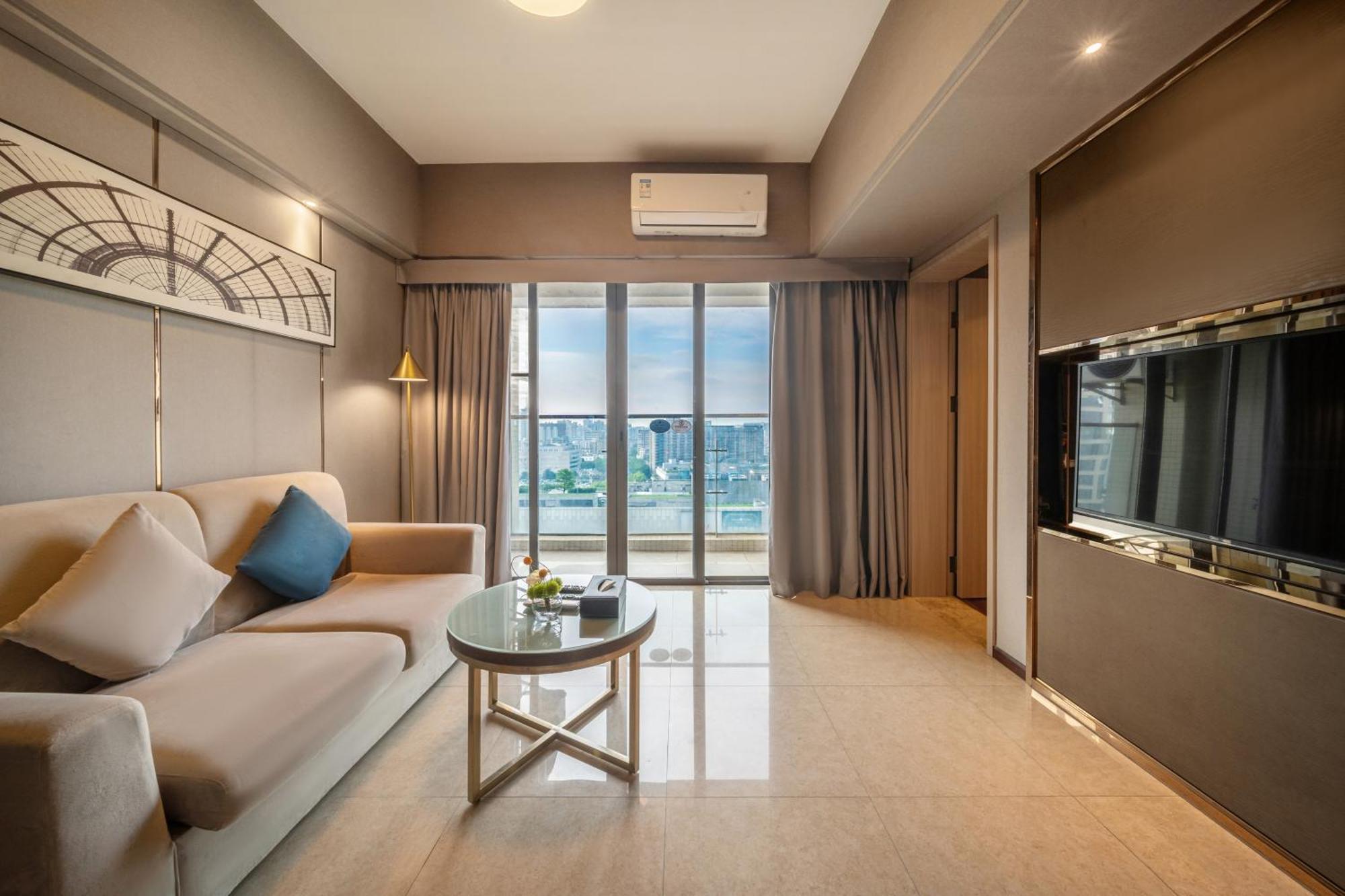 Foshan Poltton International Serviced Apartment-Canton Fair Free Shuttle Bus Bagian luar foto