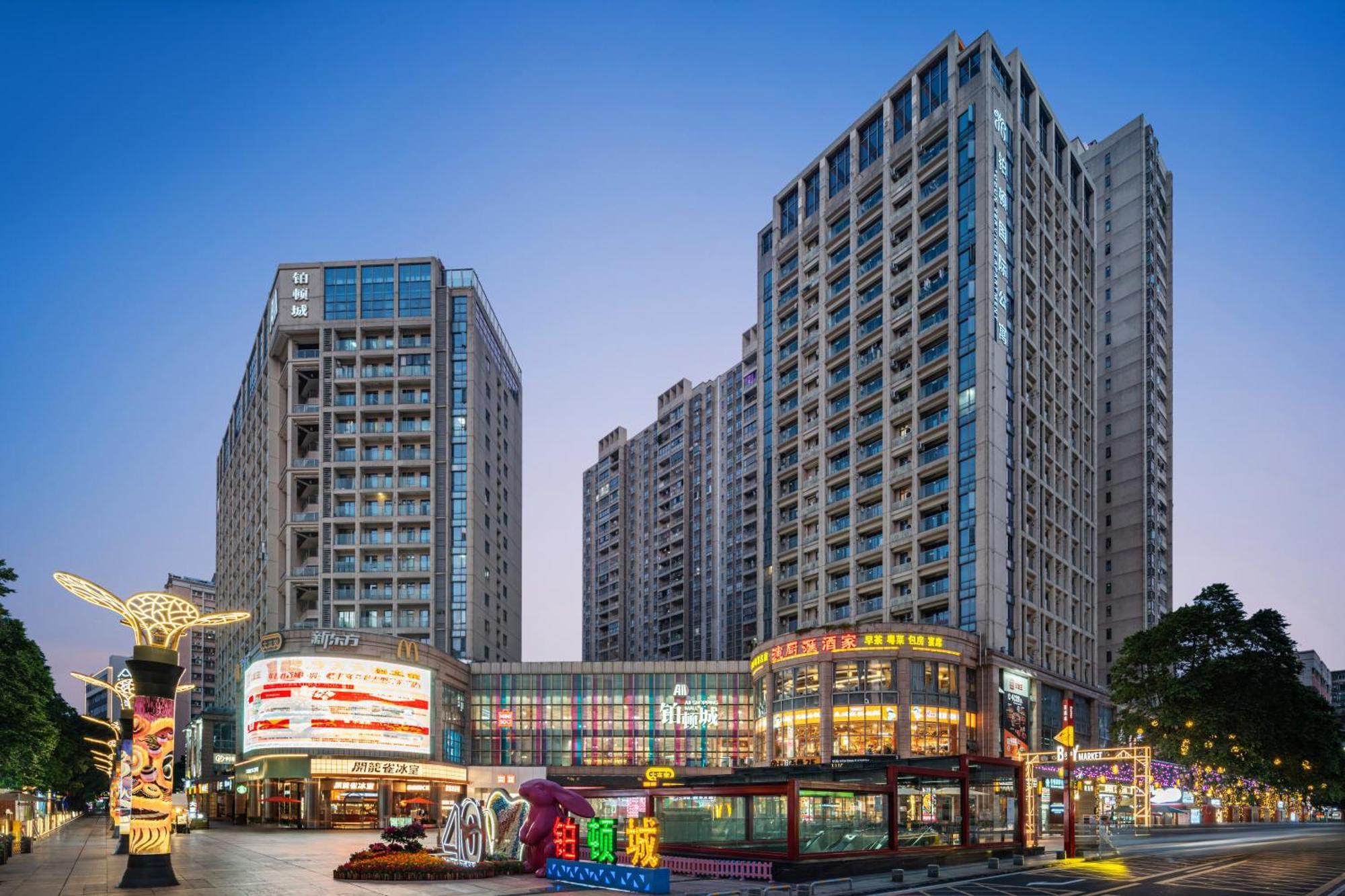 Foshan Poltton International Serviced Apartment-Canton Fair Free Shuttle Bus Bagian luar foto