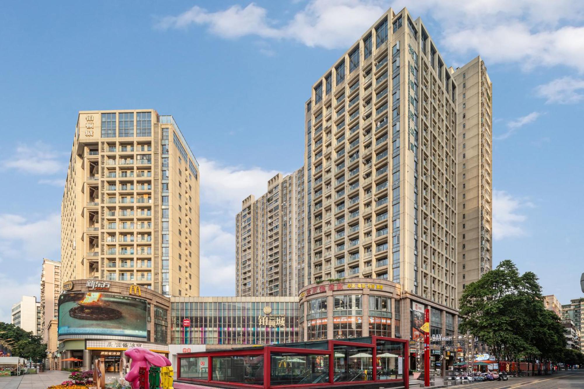 Foshan Poltton International Serviced Apartment-Canton Fair Free Shuttle Bus Bagian luar foto